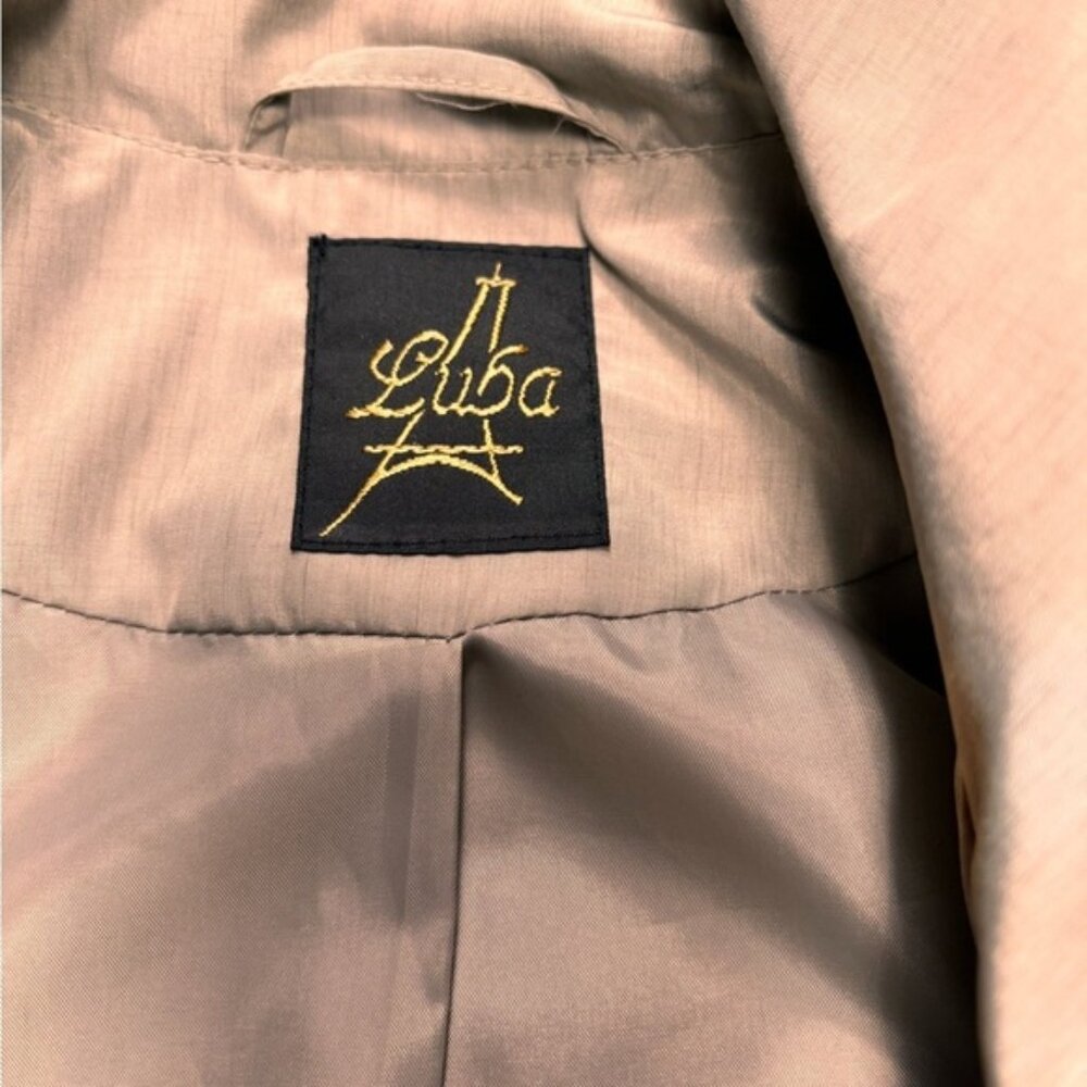 Luba Paris sage green trench coat - Picture 8 of 14